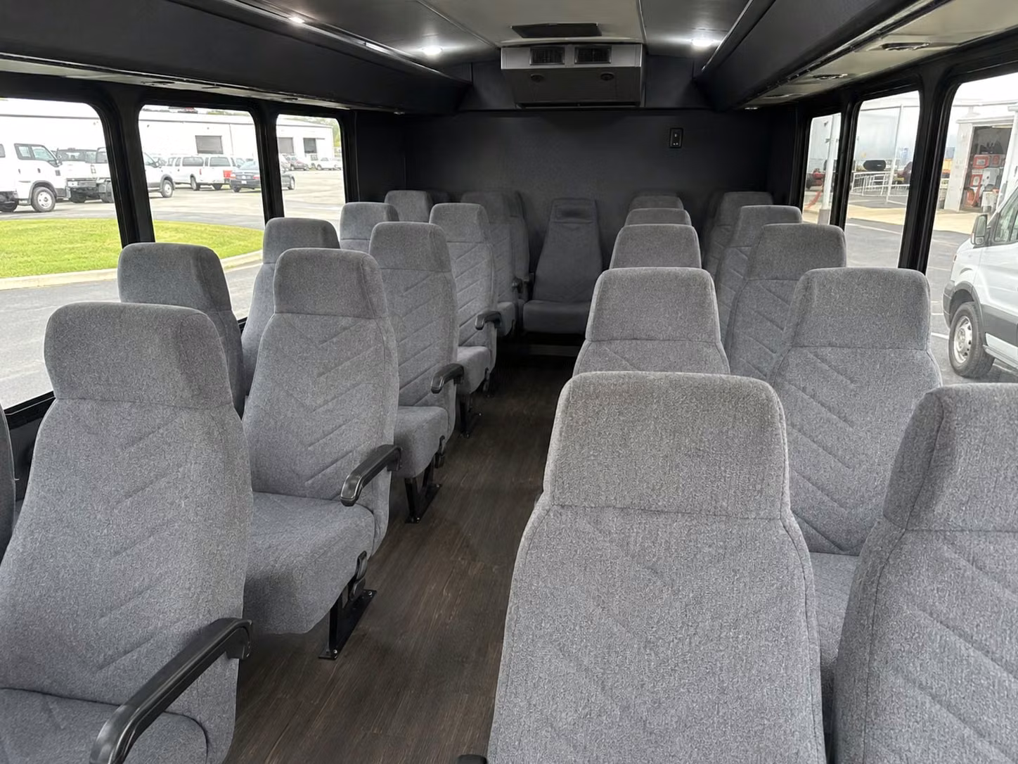 20 passenger minibus interior