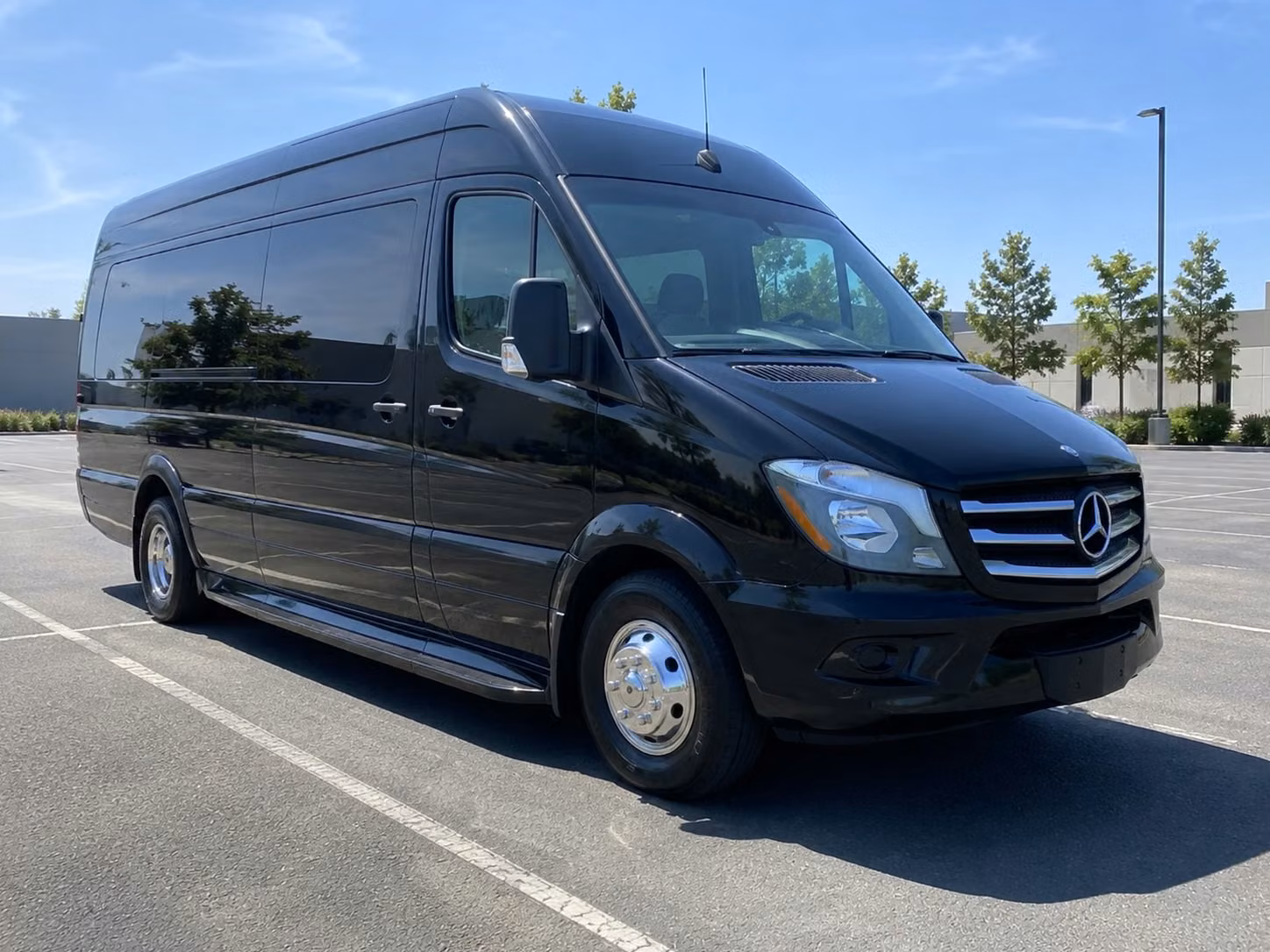 sprinter van with driver